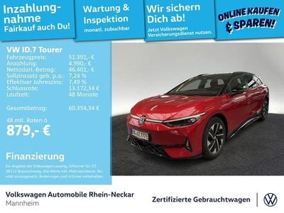 Gebraucht VW ID.7 GTX 250 kW (340 PS) 2025 Rot Kombi