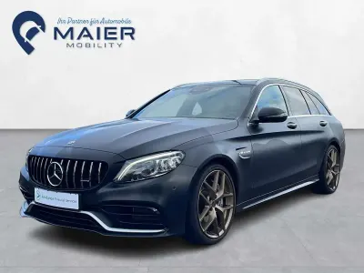 Gebraucht Mercedes C63 AMG AMG 476 PS (350 kW) 2019 Diamantweiss  metalliclack Kombi