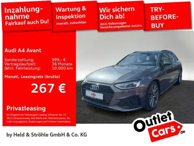 Gebraucht Audi A4 S-Line 204 PS (150 kW) 2023 Grau Kombi