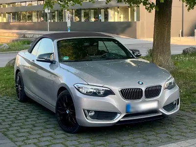 Gebraucht BMW 230 Luxury Line 252 PS (185 kW) 2016 Silber Cabrio