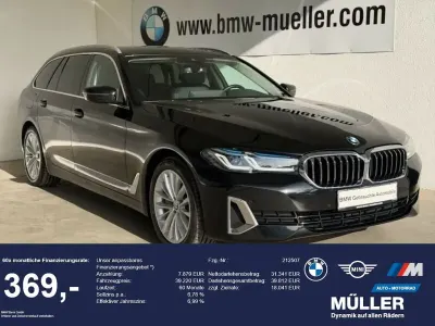 Gebraucht BMW 530 Luxury Line 286 PS (210 kW) 2023 Saphirschwarz metallic Kombi