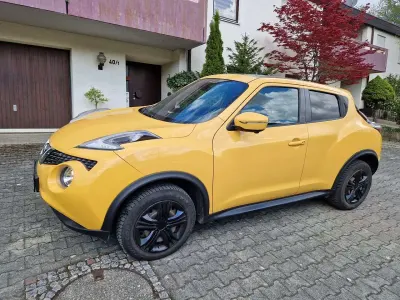 Second-hand Nissan Juke Tekna 116 CP (85 kW) 2015 Galben SUV