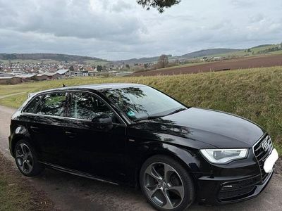 Usata Audi A3 S-Line 150 CV (110 kW) 2015 Nero Berlina