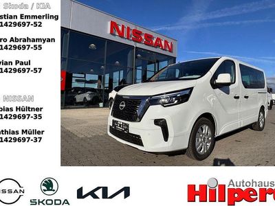 Neu Nissan Primastar Tekna 150 PS (110 kW) 2025 Weiß Van / Kleinbus