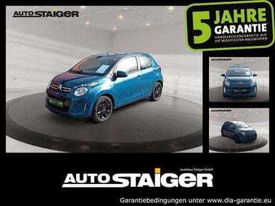 Gebraucht Citroën C1 Shine 72 PS (52 kW) 2021 Lackierung ultra smaragd metal Kleinwagen