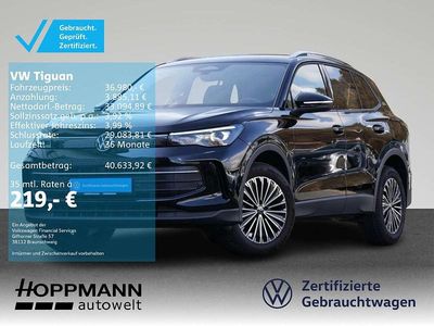 Gebraucht VW Tiguan Goal 150 PS (110 kW) 2025 Schwarz SUV