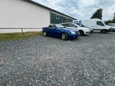 Gebraucht Mercedes SLK200 Edition 163 PS (119 kW) 2000 Blau Cabrio