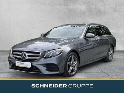 Grau Gebraucht 2020 Mercedes E300 AMG line Kombi | 29.950 € (Fairer Preis)