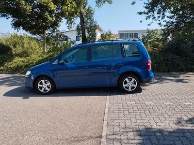 Gebraucht VW Touran Conceptline 90 PS (66 kW) 2010 Blau Van / Kleinbus