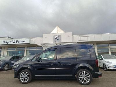 Gebraucht VW Caddy Highline 150 PS (110 kW) 2019 Deep black perleffekt Van / Kleinbus