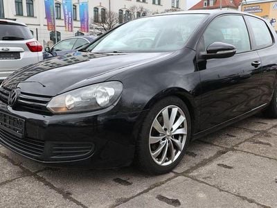 Gebraucht VW Golf VI Trendline 80 PS (58 kW) 2009 Schwarz Kleinwagen