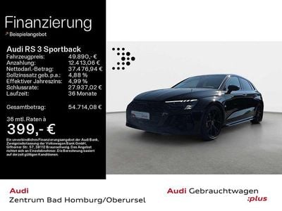 Gebraucht Audi RS3 Sport 400 PS (294 kW) 2022 Mythosschwarz metallic Limousine