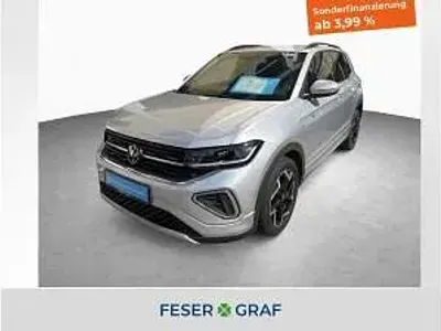 Second-hand VW T-Cross R-line 150 CP (110 kW) 2025 Argintiu SUV
