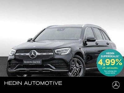 Schwarz Gebraucht 2021 Mercedes GLC300e AMG SUV | 38.250 € (Fairer Preis)