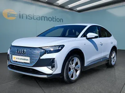 Gebraucht Audi Q4 Sportback e-tron 150 kW (204 PS) 2023 Weiß SUV