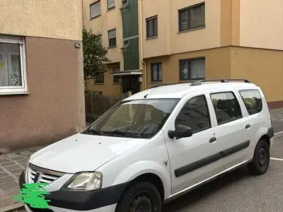 Gebraucht Dacia Logan MCV 75 PS (55 kW) 2008 Weiß Limousine