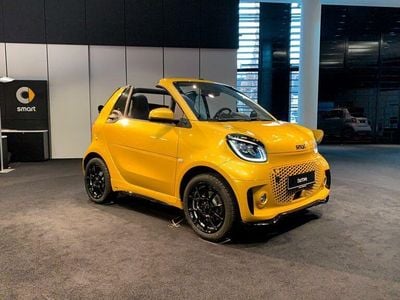 Gebraucht Smart ForTwo Electric Drive Brabus 60 kW (82 PS) 2021 Gelb Cabrio