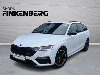 Gebraucht Skoda Octavia RS 200 PS (147 kW) 2023 Moonweiß perleffekt Kombi
