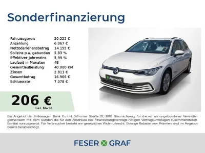 Gebraucht VW Golf VIII Life 150 PS (110 kW) 2023 Pure white Kombi