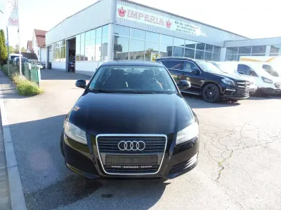 Gebraucht Audi A3 Attraction 105 PS (77 kW) 2009 Schwarz Kleinwagen