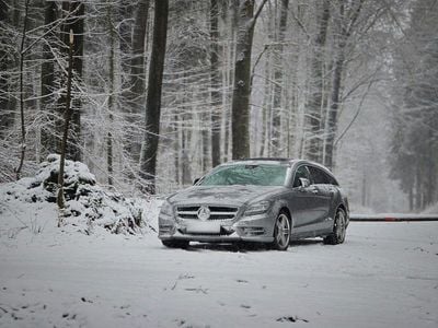 Gebraucht Mercedes CLS350 Shooting Brake 265 PS (194 kW) 2013 Silber Kombi