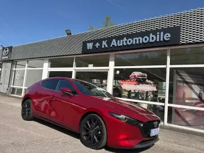 Gebraucht Mazda 3 Selection 179 PS (131 kW) 2020 Rot Limousine