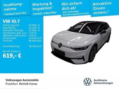 Gebraucht VW ID.7 Pro 210 kW (286 PS) 2025 Weiß Limousine