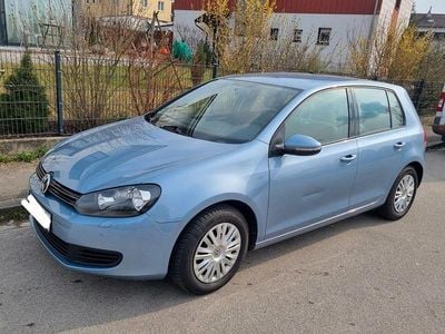 Gebraucht VW Golf VI Comfortline 102 PS (75 kW) 2010 Blau Kleinwagen