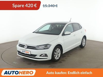 Weiß Gebraucht 2018 VW Polo Highline Limousine | 14.530 € (Fairer Preis)