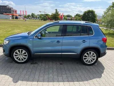 Gebraucht VW Tiguan Cup 140 PS (102 kW) 2014 Blau SUV