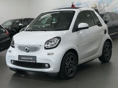 Crystal white Gebraucht 2017 Smart ForTwo Cabrio Prime Cabrio | 16.990 € (Fairer Preis)