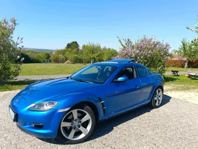 Używany Mazda RX8 192 KM (141 kW) 2007 Niebieski Sedan/Limuzyna