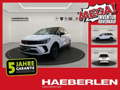 Gebraucht Opel Crossland Enjoy 110 PS (80 kW) 2024 Lack weiss banquise/typ aussenverkleidun (metallic) SUV