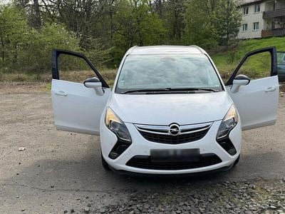 Usata Opel Zafira 165 CV (121 kW) 2012 Bianco Monovolume