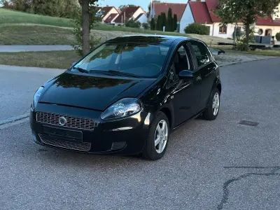 Gebraucht Fiat Punto 80 PS (58 kW) 2009 Schwarz Kleinwagen