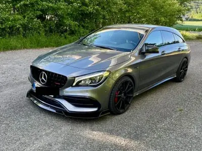 Gebraucht Mercedes CLA45 AMG Shooting Brake AMG 381 PS (280 kW) 2017 Grau Kombi