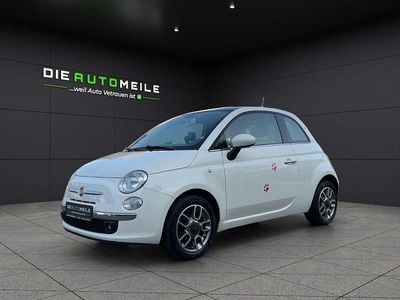 Gebraucht Fiat 500 Lounge 69 PS (50 kW) 2012 Weiß Kleinwagen
