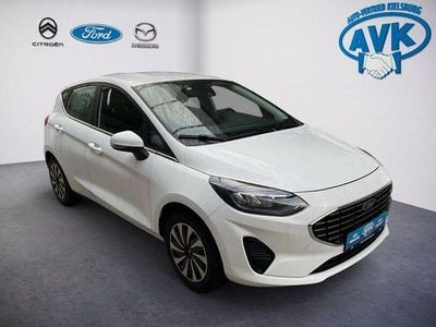 Gebraucht Ford Fiesta Titanium 75 PS (55 kW) 2023 Weiß Kleinwagen