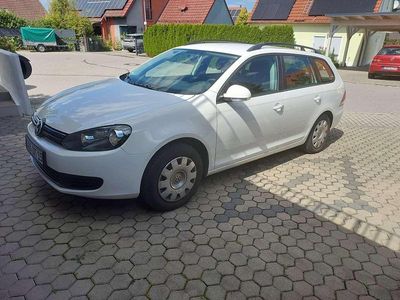 Gebraucht VW Golf VI Trendline 105 PS (77 kW) 2010 Weiß Kleinwagen