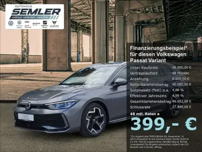 Neu VW Passat R-line 193 PS (141 kW) 2026 Grau Kombi