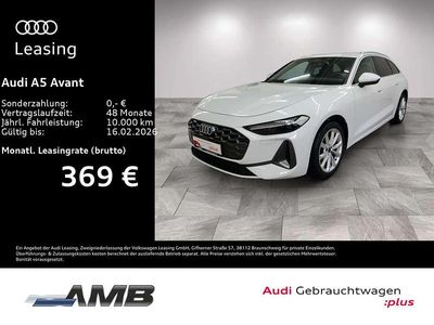 Gletscherweiß metallic Gebraucht 2025 Audi A5 Advanced Kombi | 44.980 € (Superpreis)