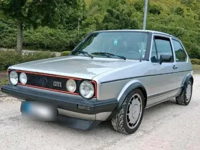 Gebraucht VW Golf I GTI 112 PS (82 kW) 1982 Silber Kleinwagen