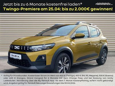 Neu Dacia Sandero Expression 110 PS (80 kW) 2026 Amber yellow Limousine