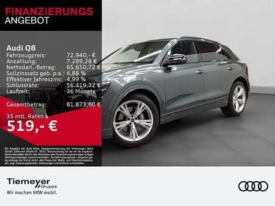 Gebraucht Audi Q8 S-Line 340 PS (250 kW) 2023 Grau SUV