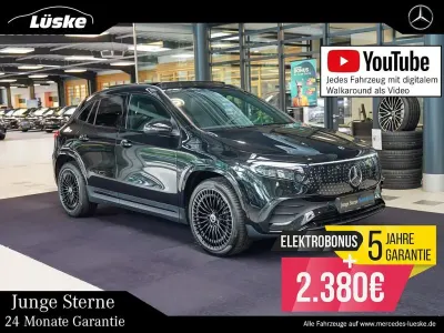 Gebraucht Mercedes EQA300 AMG line 167 kW (228 PS) 2025 Kosmosschwarz SUV