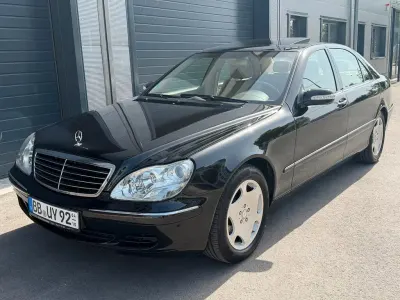 Używany Mercedes S350L 245 KM (180 kW) 2004 Czarny Sedan/Limuzyna
