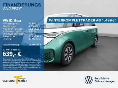 Nowe VW ID. Buzz Pro 210 kW (286 KM) 2025 Zielony Minivan