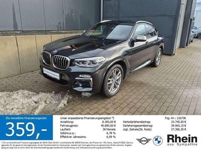 Gebraucht BMW X4 M M Sport 354 PS (260 kW) 2019 Black sapphire metallic SUV