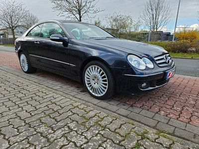 Second-hand Mercedes CLK500 Elegance 387 CP (284 kW) 2008 Albastru Coupe