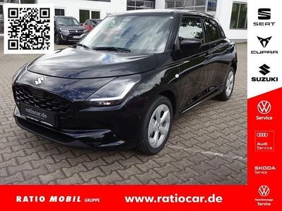 Neu Suzuki Swift Comfort 83 PS (61 kW) 2025 Schwarz Kleinwagen